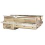 Moroso 20380 Brodix 5.00in Bore BBC 2 Piece Wet Sump Aluminum Oil Pan