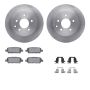 Dynamic Friction 6612-67007 Rotor Kit