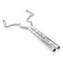 Stainless Works M15CB3-LMF 2015-16 Mustang GT 3in Catback H-Pipe Retro Chambered Mufflers 3in Cores
