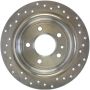 Stoptech 128.34016R Drilled Sport Brake Rotor