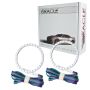 Oracle Lighting 2606-330 Motorcycle LED Halo Kit, ColorSHIFT