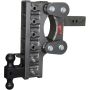 GEN-Y Hitch GH-1326 Gen-Y The Boss Torsion-Flex 2.5in Shank 12in Drop 21K Hitch w/GH-061 Dual-Ball/GH-062 Pintle Lock