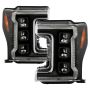 SPYDER 5087430 LED Headlights - Sequential Turn Signal - Chrome