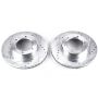 PowerStop JBR740XPR PowerStop Evolution Performance Drilled, Slotted & Plated Brake Rotor Pair