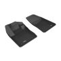3D MAXpider 2017-2020 Jeep Compass Kagu 1st Row Floormat - Black