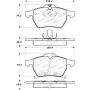 Stoptech 305.07360 Street Select Brake Pads