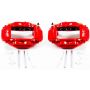 PowerStop S3274 Red Powder Coated Calipers