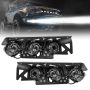 Oracle Lighting 5928-LZZ-001 2021-2024 Ford Bronco Off Road LASER + LED Fog Light Kit for Steel Bumper