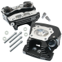 S&S Cycle 90-1293 99-05 BT Super Stock 79cc Cylinder Head Kit - Wrinkle Black