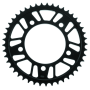 BikeMaster 965332 Honda Rear Steel Sprocket 530 45T - Black