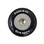 NRG Fender Washer Kit w/Rivets For Plastic (Black) - Set of 10