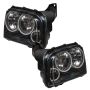 Oracle Lighting 8197-335 2005-2010 Dodge Charger Non-HID LED Halo Headlights - (w/Triple Halos)