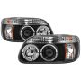 SPYDER 5010131 Projector Headlights - LED Halo - Black