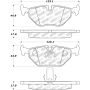 Stoptech 308.06921 Street Touring Brake Pads