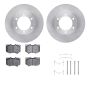 Dynamic Friction 6512-76632 Rotor Kit