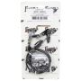 LOKAR LOKXDP-1000U Duo-Pak Univ. Throttle Cable w/Brackets Black