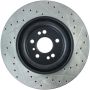 Stoptech 127.35091R Slotted & Drilled Sport Brake Rotor