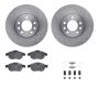 Dynamic Friction 6612-65044 Rotor Kit