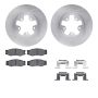 Dynamic Friction 6512-67200 Rotor Kit