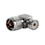 Rugged Radios UHF-CONN-RT Right Angle UHF Antenna Connector