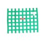 Racequip 725075 Green SFI Ribbon Window Net