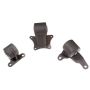 Innovative Mounts 29351-75A Innovative 90-93 Accord H/F Series Black Steel Mounts 75A Bushings