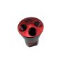 Nitrous Express 15011 4 PORT SHOWERHEAD DIST BLOCK (RED)