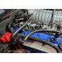 J&L 07-14 Ford Mustang GT500 Oil Separator 3.0 Passenger Side (Remote Mount) - Black Anodized