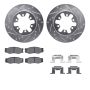 Dynamic Friction 7512-67284 Rotor Kit