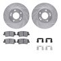 Dynamic Friction 7512-03076 Rotor Kit