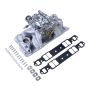 Edelbrock Manifold and Carb Kit Performer RPM Air-Gap SBC 1957-1986 Natural Finish