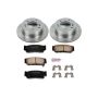 PowerStop KOE5901 OE Stock Replacement Low-Dust Ceramic Brake Pad and Rotor Kit