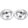 PowerStop JBR1340XPR PowerStop Evolution Performance Drilled, Slotted & Plated Brake Rotor Pair