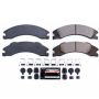 PowerStop Z23-1329 PowerStop - Z23 Daily Driver Carbon-Fiber Ceramic Brake Pads with Hardware Kit