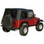 Rampage 912835 1997-2006 Jeep Wrangler(TJ) OEM Replacement Top - Black Diamond
