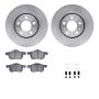 Dynamic Friction 6612-27127 Rotor Kit