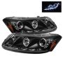SPYDER 5010667 Projector Headlights - LED Halo - Black