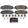 PowerStop Z36-2439 PowerStop - Z36 Truck and SUV Carbon-Fiber Ceramic Brake Pads with Hardware Kit