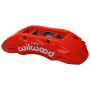 Wilwood 120-13815-RD Caliper-TX6R- R/H - Red 2.00/1.88/1.88in Pistons 1.38in Disc