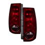 SPYDER 9034589 Xtune GMC Yukon Xl 1500/2500 2007-2012 OEM Style Tail Lights Red Smoked ALT-JH-GYXL07-OE-RSM