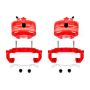 PowerStop S2974A Red Powder Coated Calipers