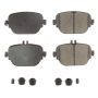 PowerStop 17-2047 PowerStop - Z17 Low-Dust Ceramic Brake Pads with Hardware