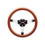 OMP Mugello Wooden Steering Wheel 360mm Handgrip Oval25X23mm