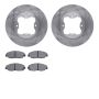 Dynamic Friction 6502-59204 Rotor Kit