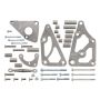 ICT BILLET ICT551498LS0-3 LS Truck Alternator & LS1 Camaro Power Steer