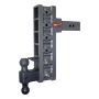 GEN-Y Hitch GH-926 Gen-Y Mega Duty 2.5in Shank 12in Offset Drop 21K Hitch w/GH-061 Dual-Ball/GH-062 Pintle Lock