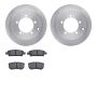 Dynamic Friction 6502-72174 Rotor Kit