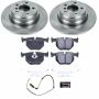 PowerStop TDSK5720 Track Day Spec High-Performance Brake Pad and Rotor Kit