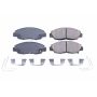 PowerStop 17-1578 PowerStop - Z17 Low-Dust Ceramic Brake Pads with Hardware
