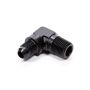 FRAGOLA FRG482268-BL 90 Deg Adapter Fitting #6 x 1/2 MPT Black